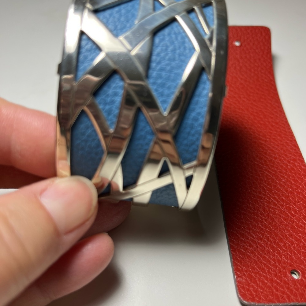 Brighton Christo wide cuff bracelet.